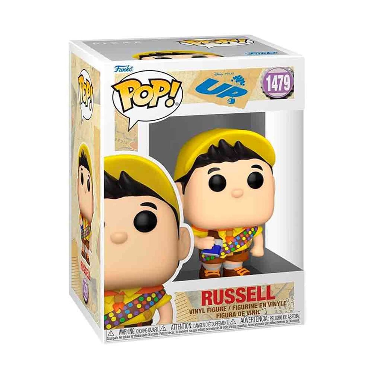 FUNKO - Funko Pop -Pixar UP Una Aventura de Altura - Russel 1479