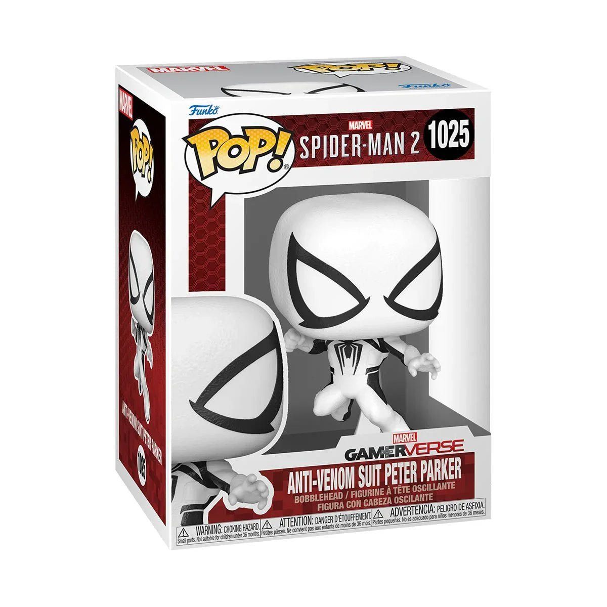 FUNKO - Funko Pop Spider-man 2 - Anti-Venom Suit Peter Parker 1025