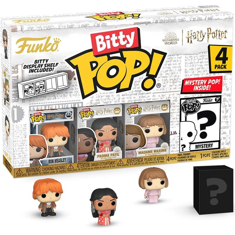FUNKO - Funko BITTY Pop Harry Potter - 4pack Ron Weasley
