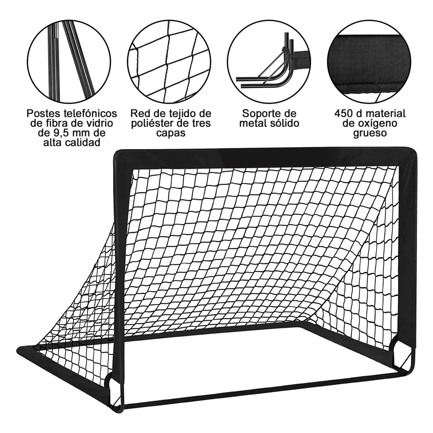 Set 2 En 1 De Mini Hockey Y Fútbol Para Niños: Incluye Portería, Palos, Pelotas Y Bomba | Juguete Educativo Para Interior Y Exterior | Regalo Original Para Niños De 3 Años