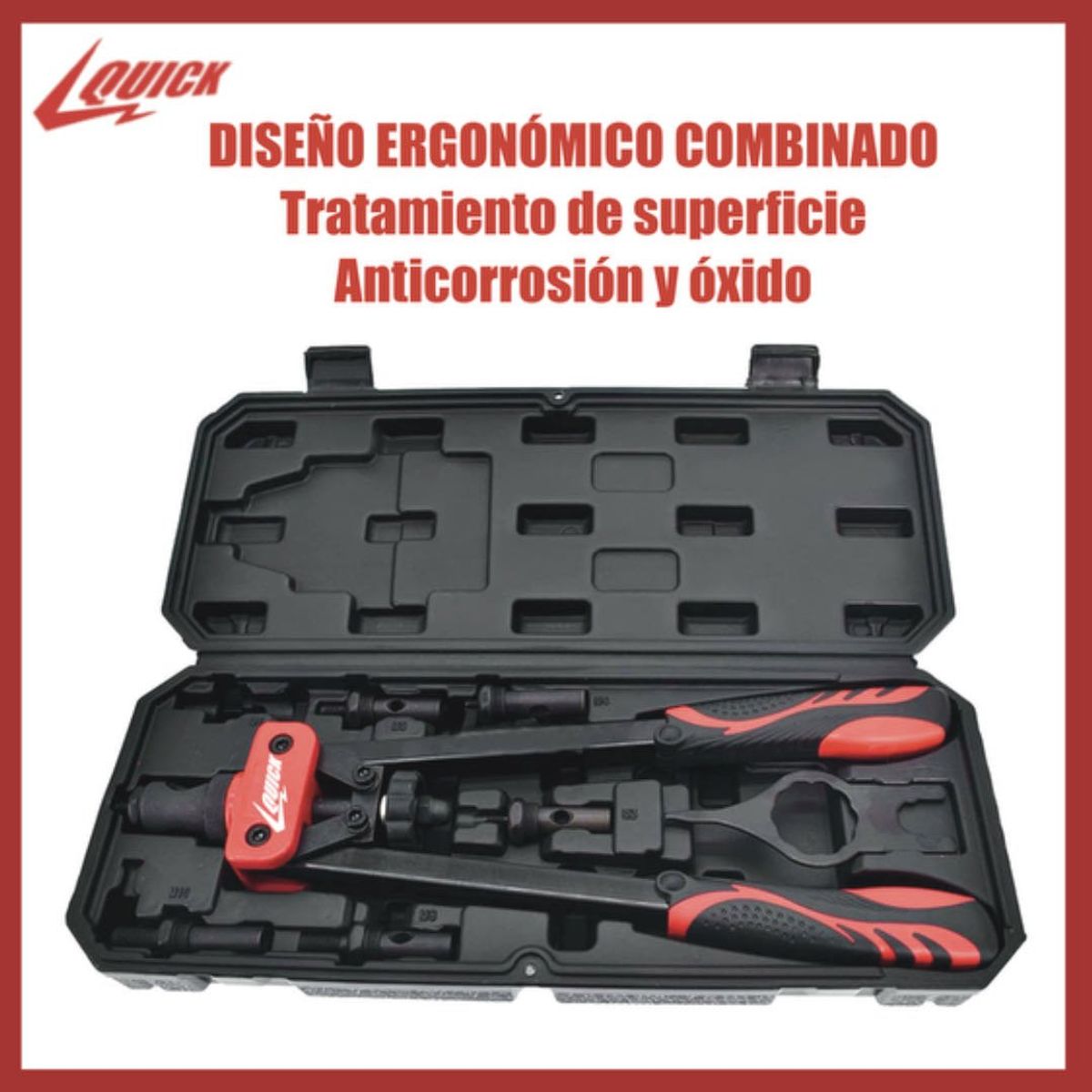 QUICK - Quick Remachadora De Tuercas M3-m10