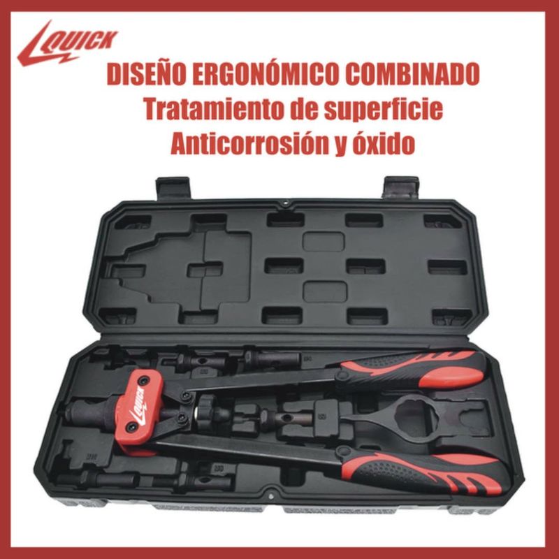 QUICK - Quick Remachadora De Tuercas M3-m10
