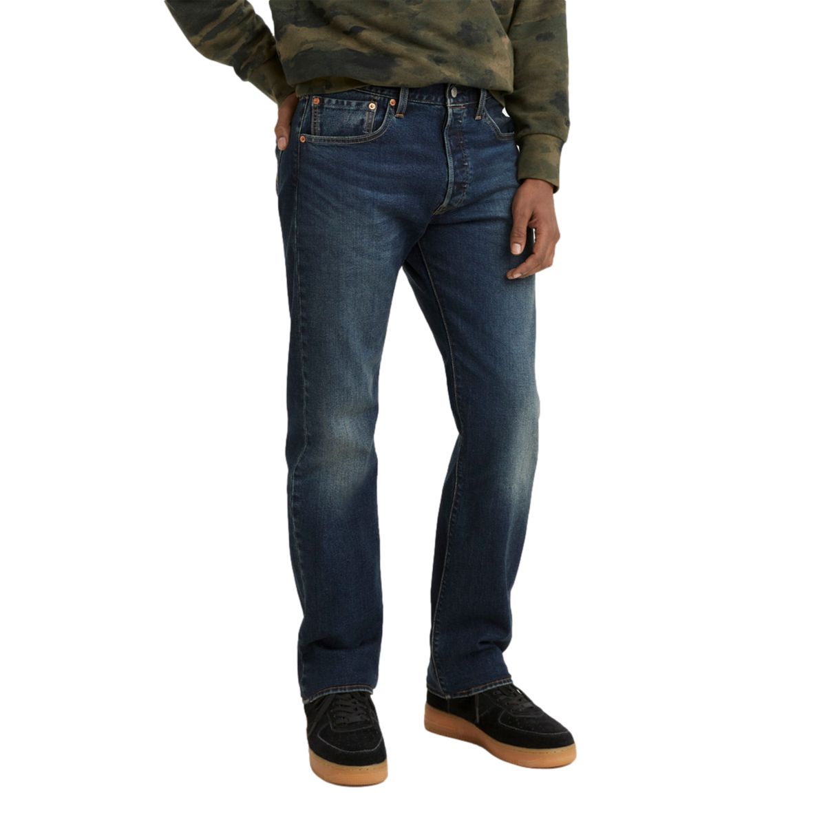 LEVIS - Jeans Hombre 501 Original Azul Levis