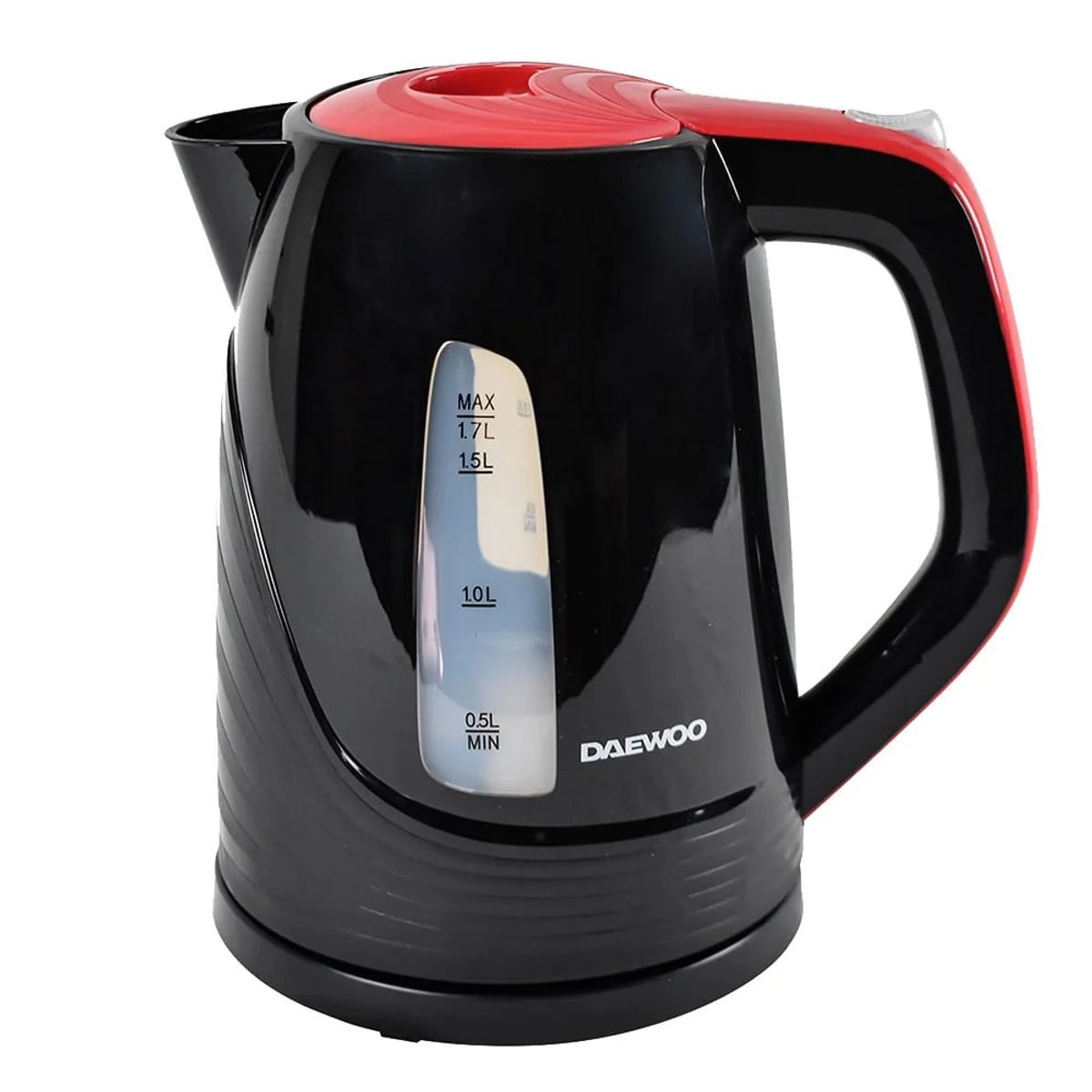 DAEWOO - HERVIDOR DAEWOO DEK-1308 17L INALÁMBRICO INOXIDABLE NEGRO