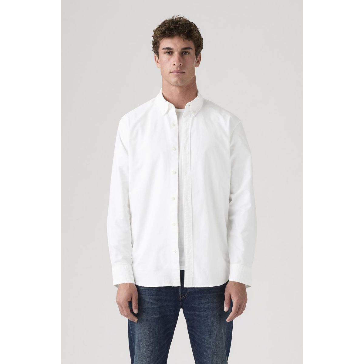 LEVIS - Camisa Hombre Authentic Button Down Blanco Levis