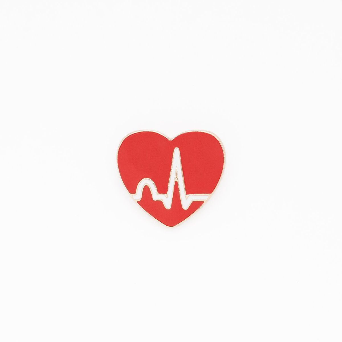 GENERICO - Pin Médico de Metal Kamed Corazón Signo Vital