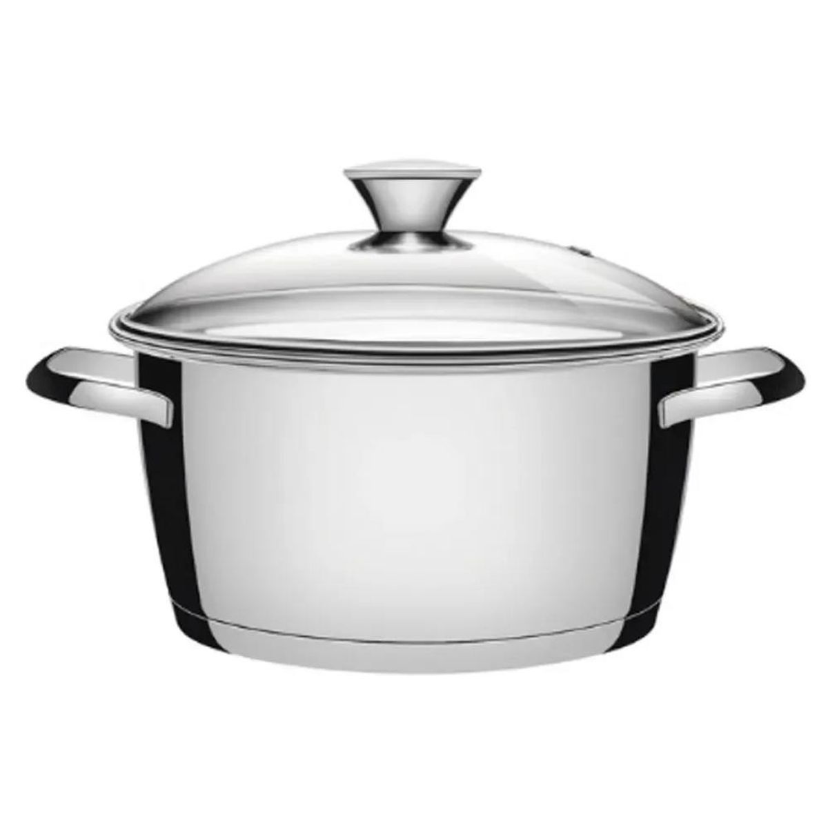 TRAMONTINA - OLLA ACERO 24 CM (5.67 LT) ALLEGRA T/VID - TRAMONTINA