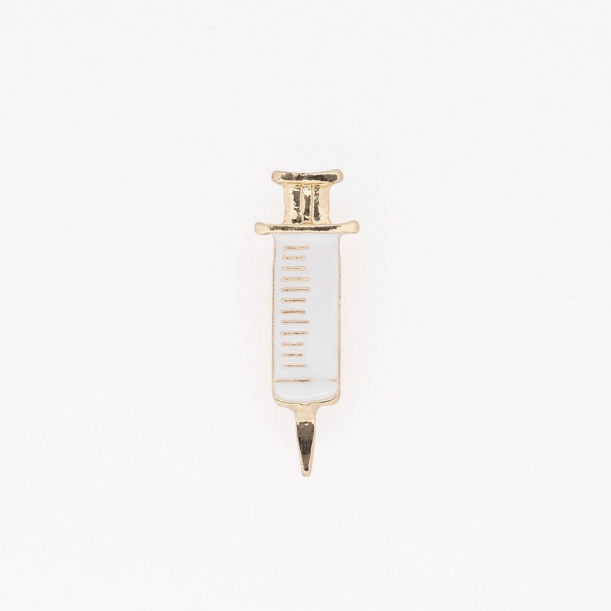 GENERICO - Pin Médico de Metal Kamed Jeringa