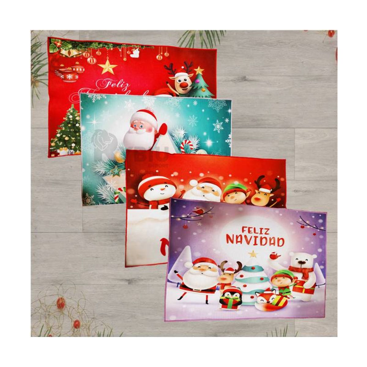 GENERICO - Pisos Navideños 40CMx60CM Calidad A1