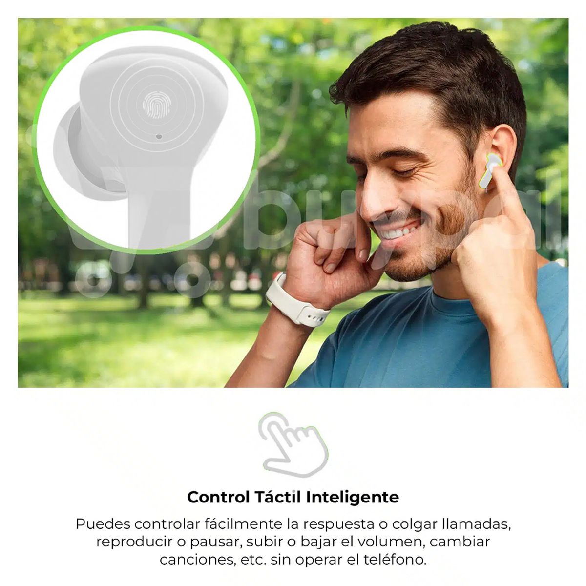 GENERICO - Audifonos Inalambricos con Cancelación de Ruido Air 31 Blanco