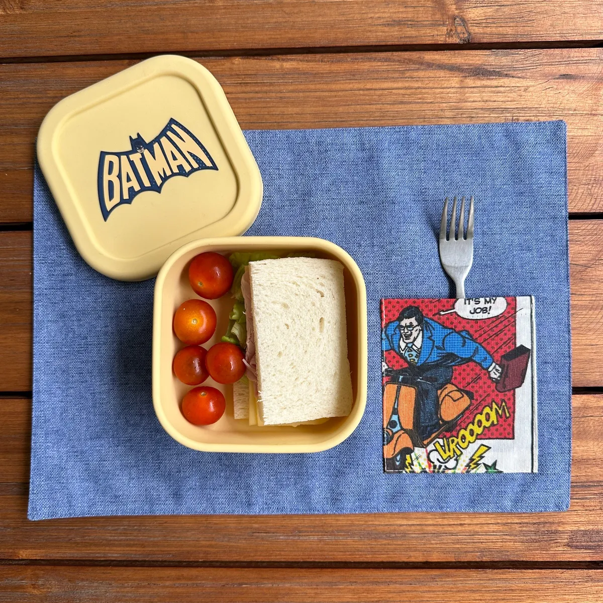 CASIOPIA - Mantel Individual para lonchera antimanchas Comic