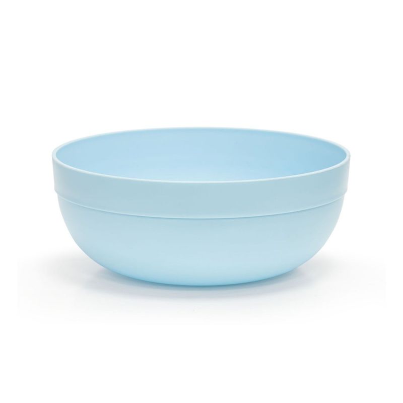 REY PLAST - Tazón Qoni 1 L Multiuso, Diseño Moderno Celeste