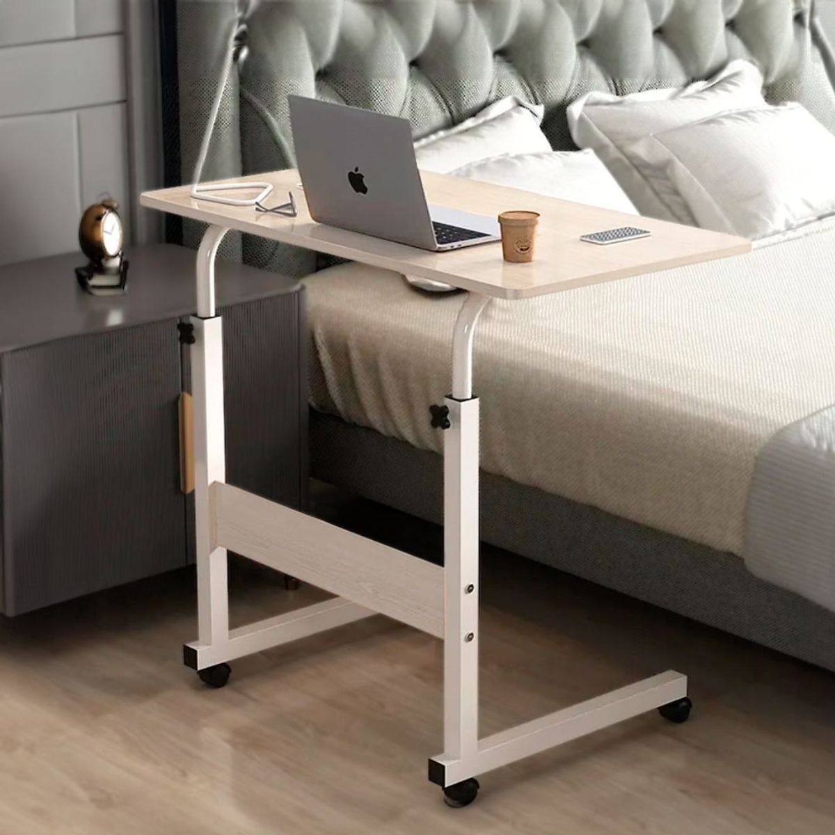 HOGARMAS - Mesa Auxiliar Sydney con Ruedas