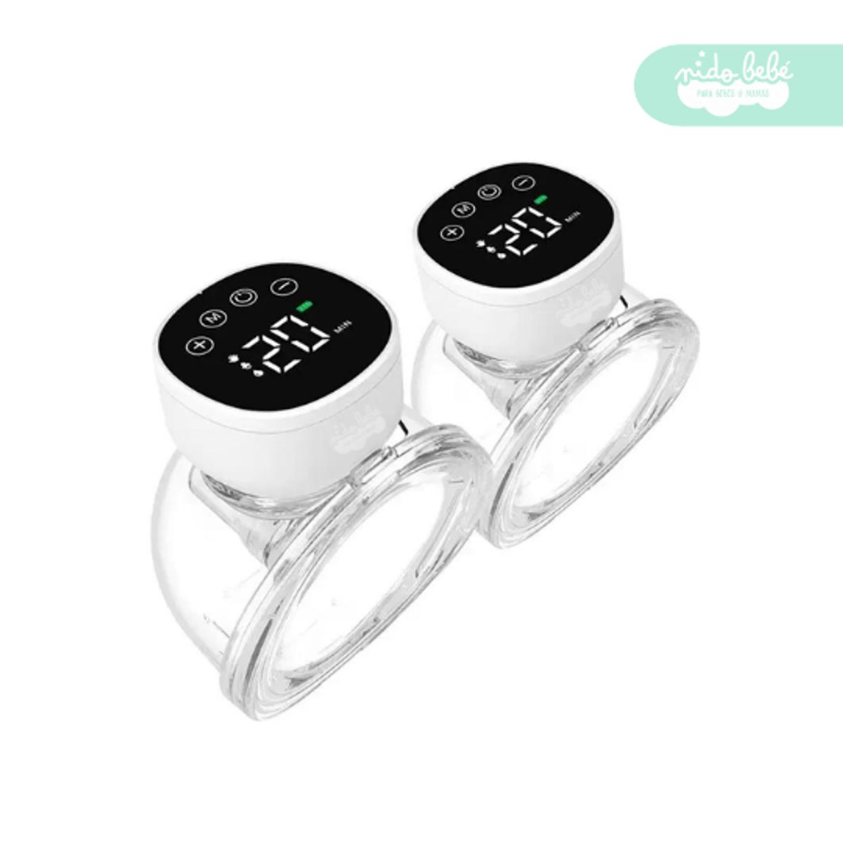 GENERICO - Extractor de leche portátil FREEHANDS MY -376 DOBLE