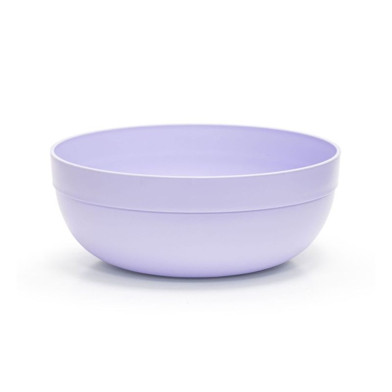 REY PLAST - Tazón Qoni 1 L Multiuso, Diseño Moderno Lila