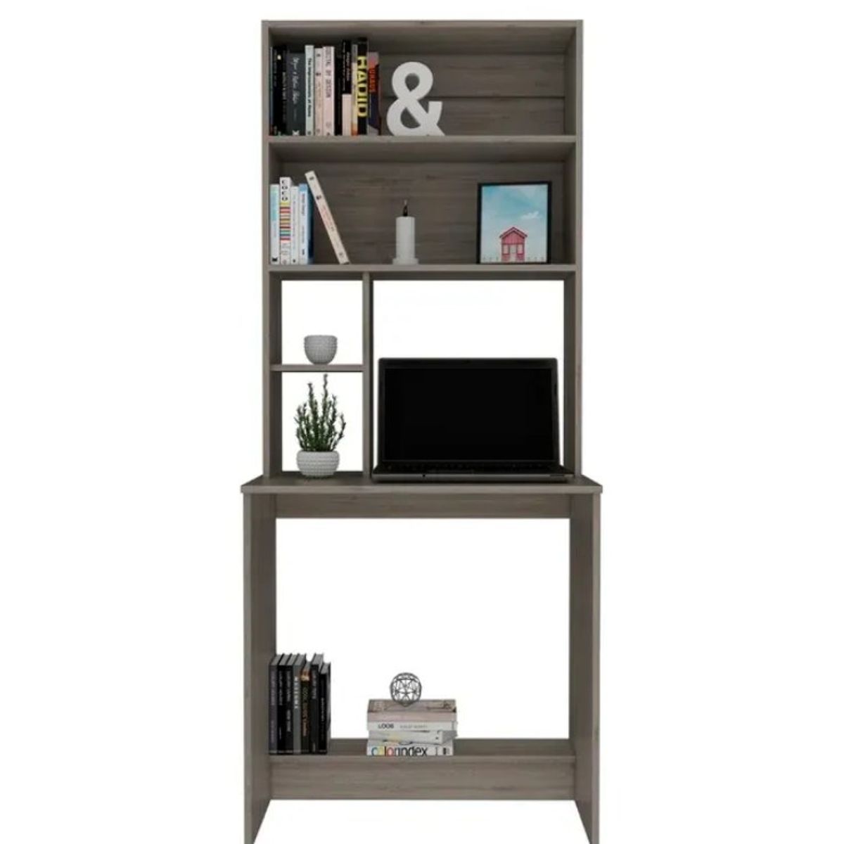 NACION MUEBLES - ESCRITORIO NACION MUEBLES RAUL COLOR GRIS