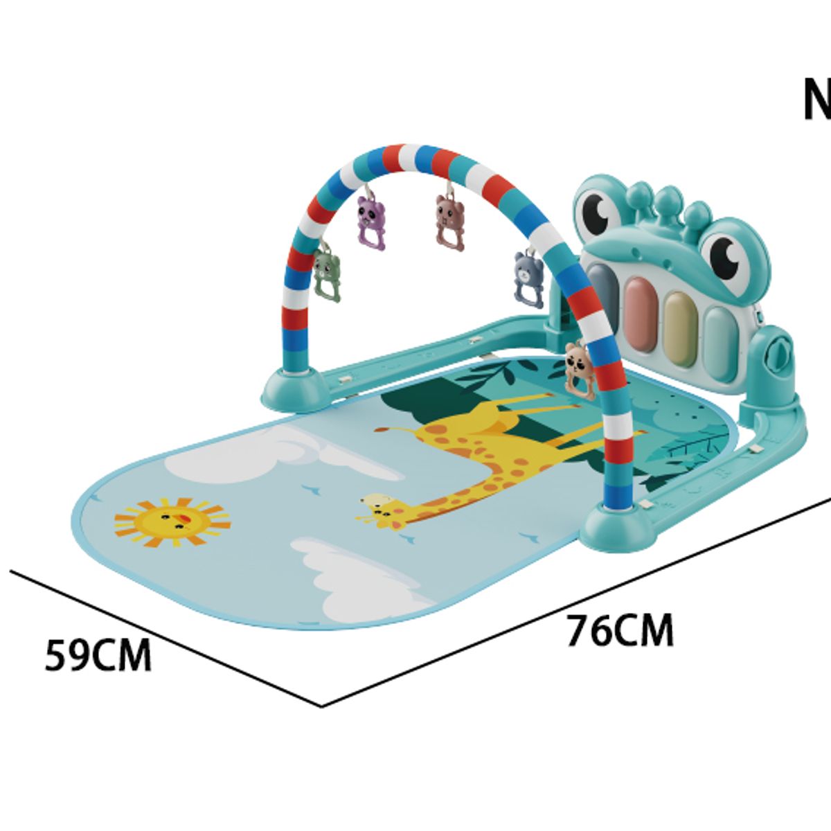 GENERICO - Gimnasio para Bebe con Piano Musical 3
