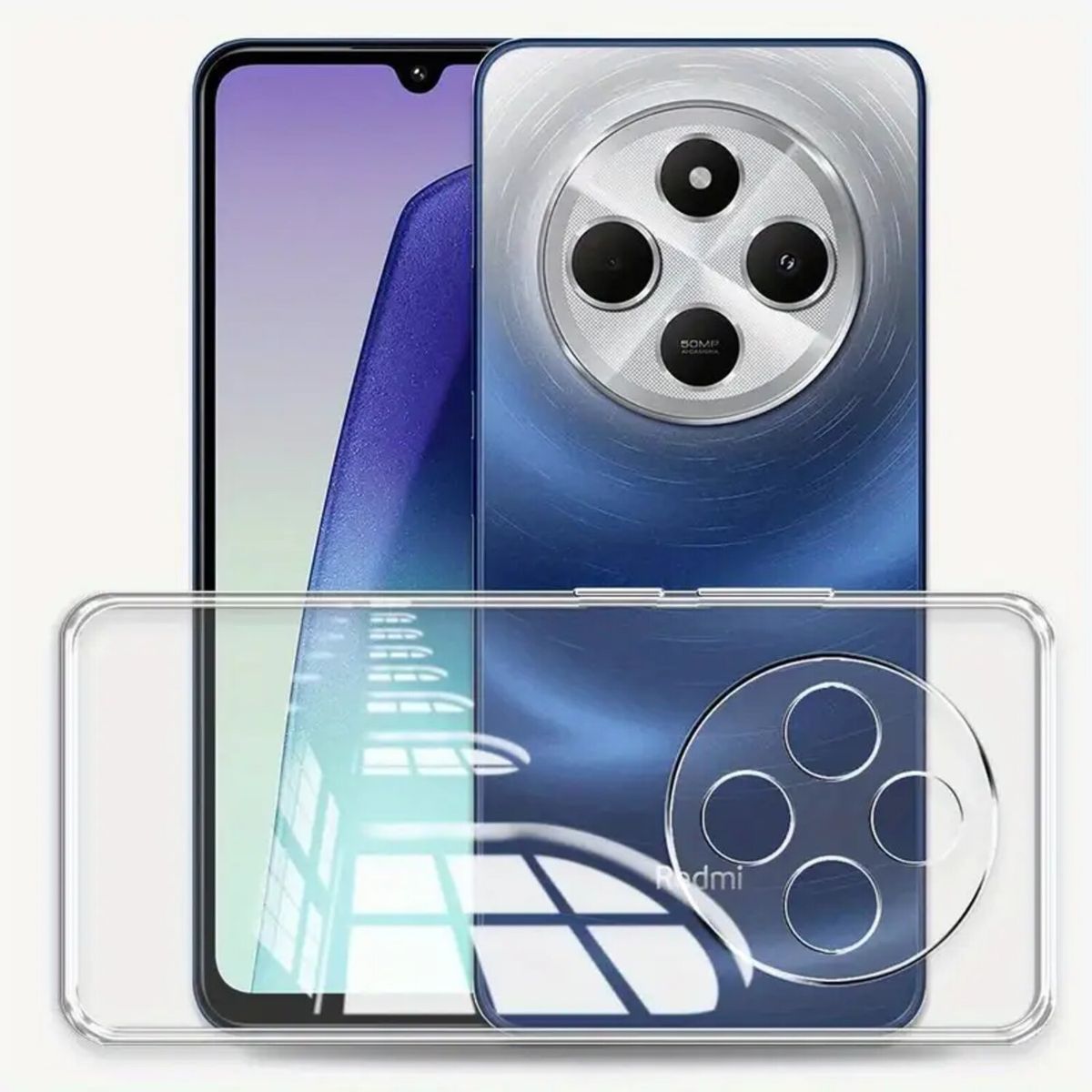 GENERICO - Case Space Redmi 14C - Transparente