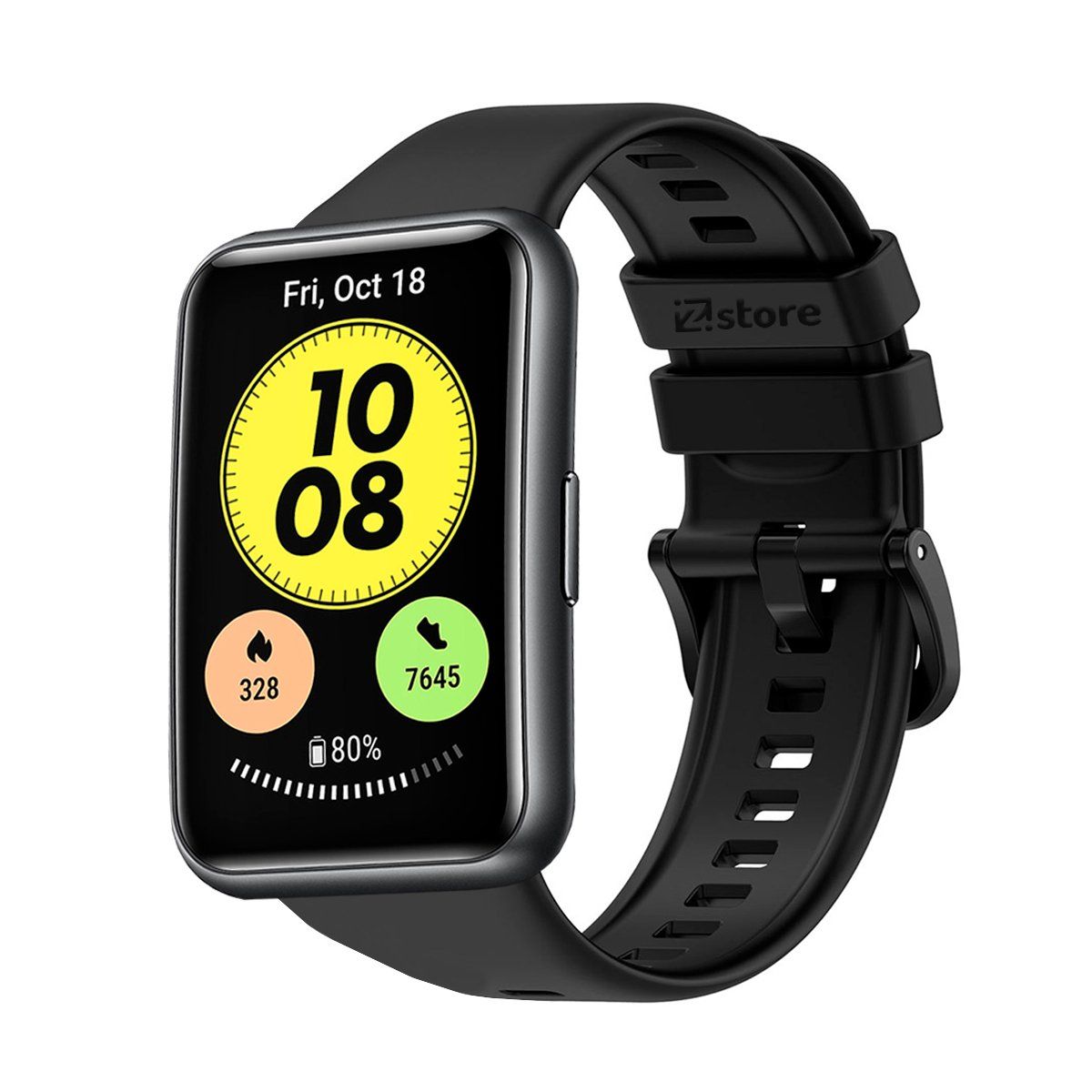 GENERICO - Correa Compatible Con Huawei Watch Fit Colores Negro