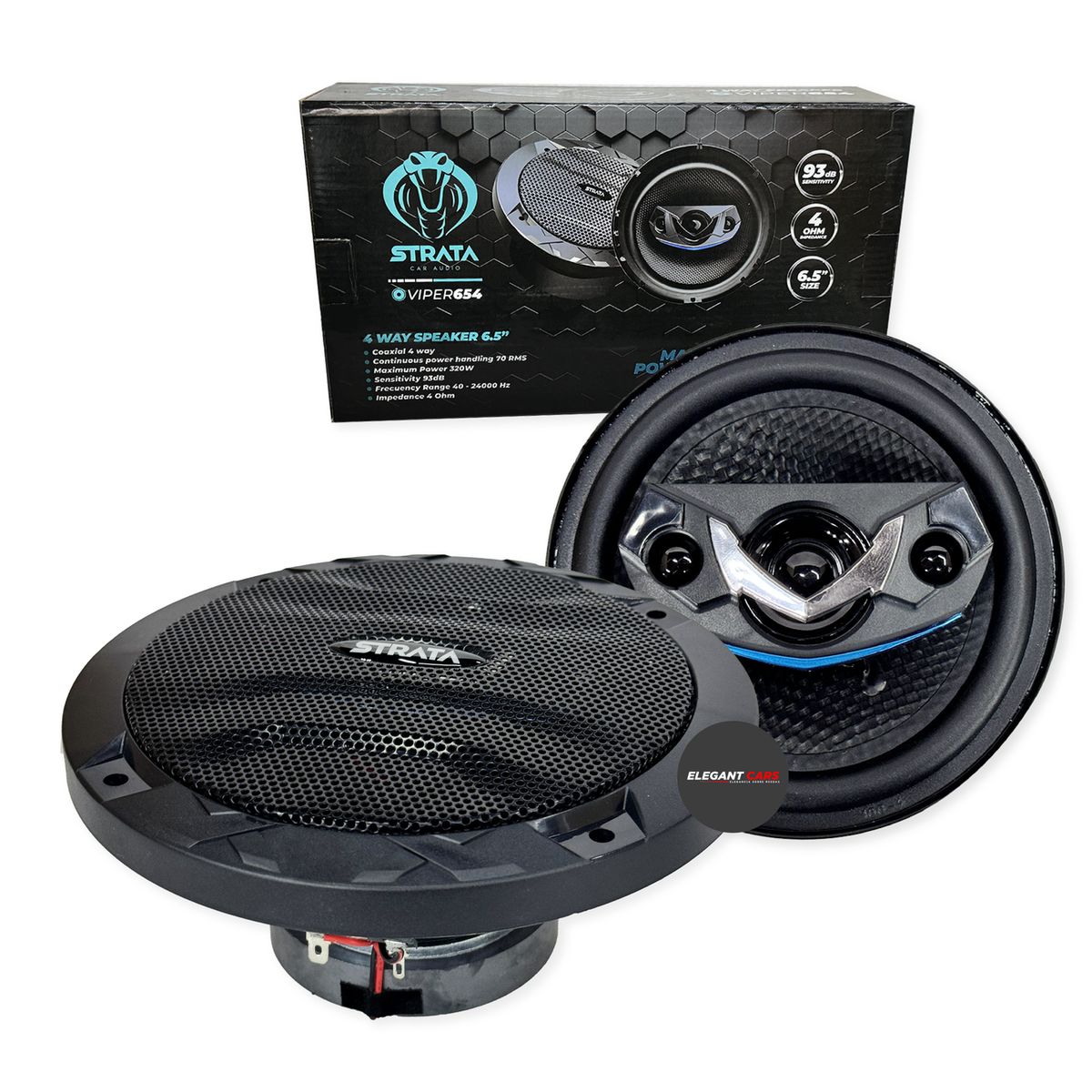 STRATA - Parlantes Strata 320w 6-5Pulg  Par