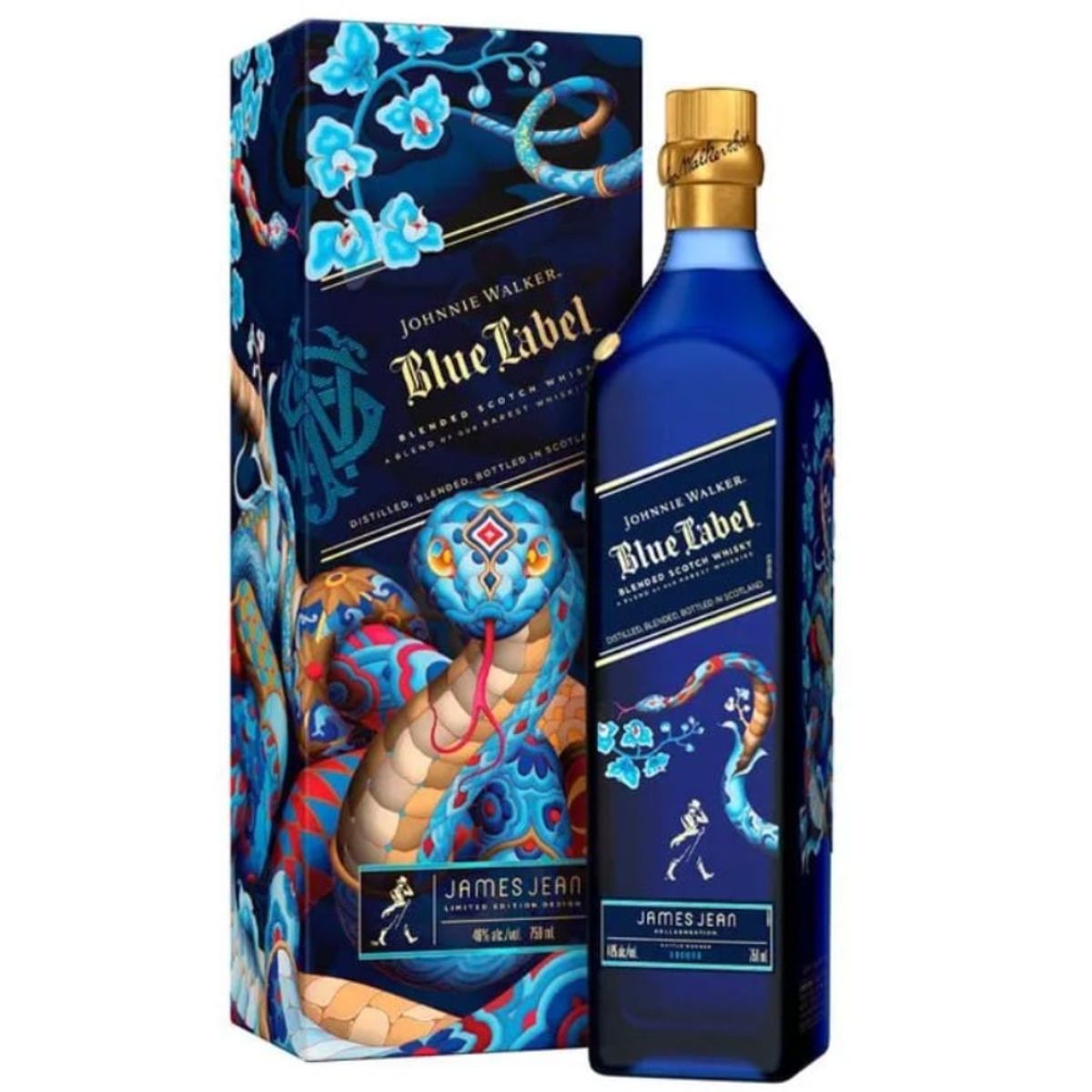JOHNNIE WALKER - Whisky JOHNNIE WALKER Blue Label “Year of the Snake” 750 ml