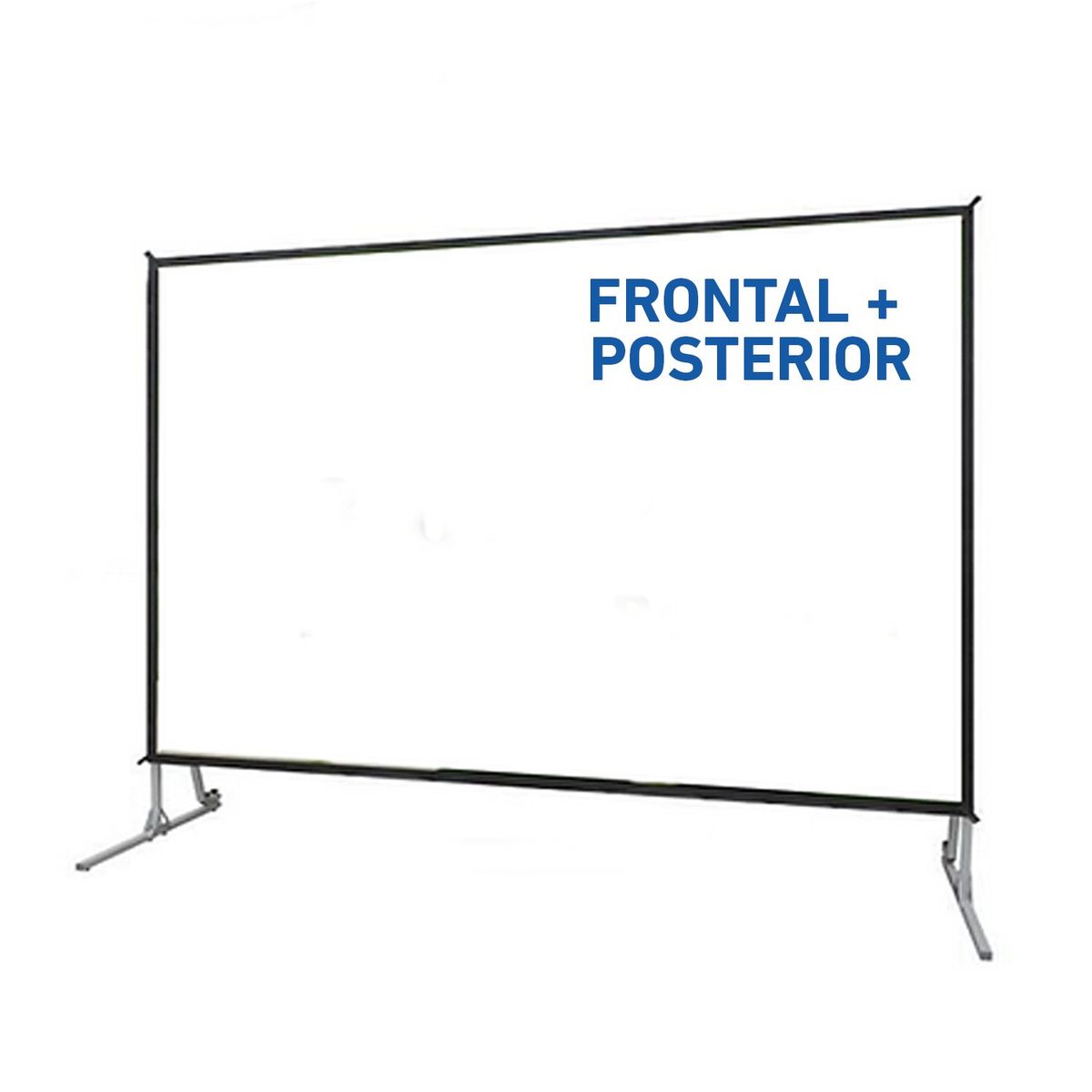 NEO DIGITAL - Pantalla ecran fast fold 150 pulgadas frontal o posterior 3.05x2.29m