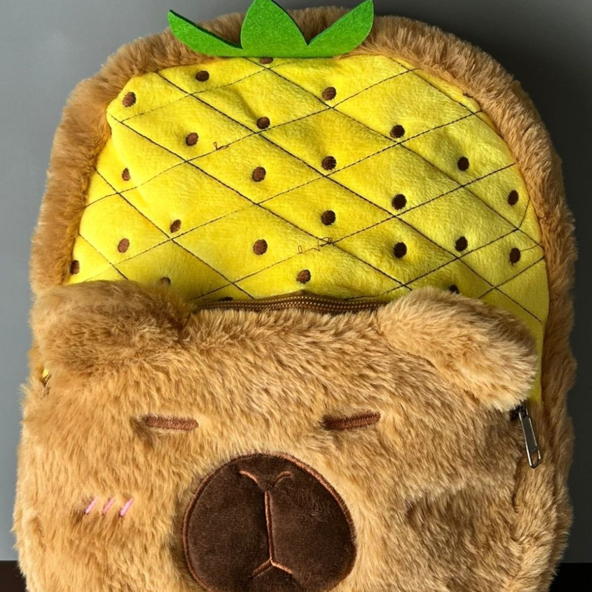 GENERICO - MOCHILA CAPIBARA FRUTAS