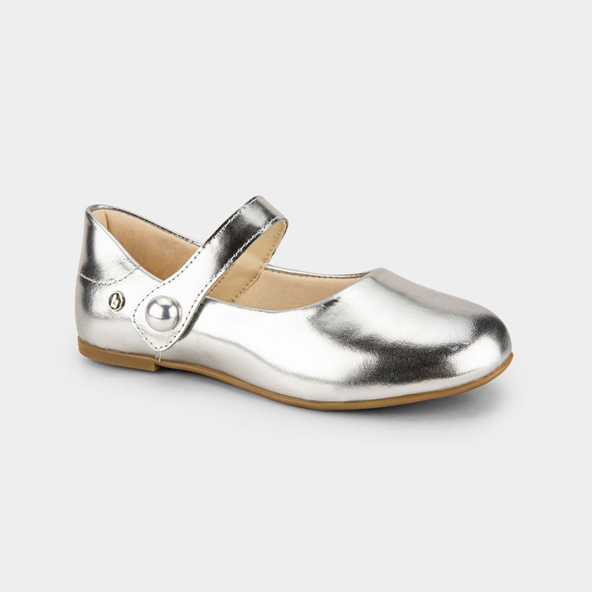 BIBI - BIBI Balerinas Basic Plateado