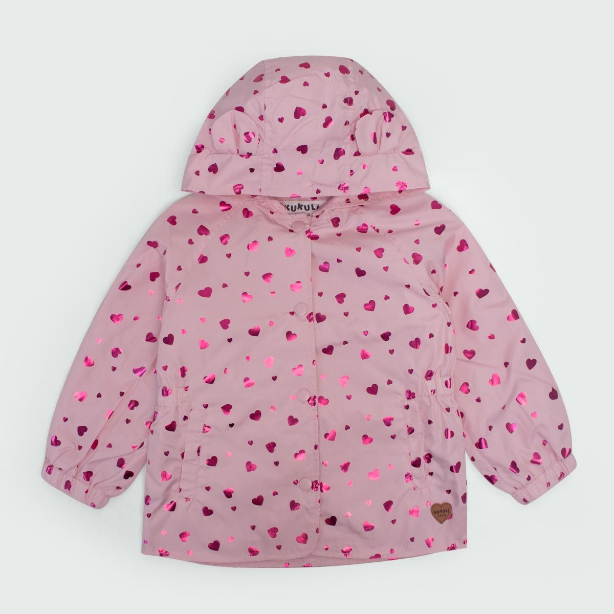 KUKULI - CASACA ROSE NIÑA M1219