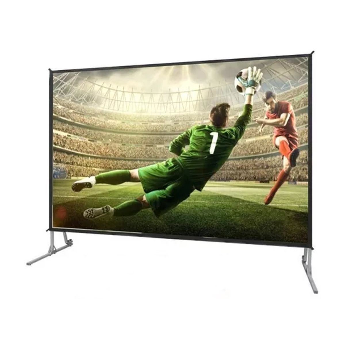 NEO DIGITAL - Pantalla ecran fast fold 200 pulgadas frontal o posterior 4.06x3.05m