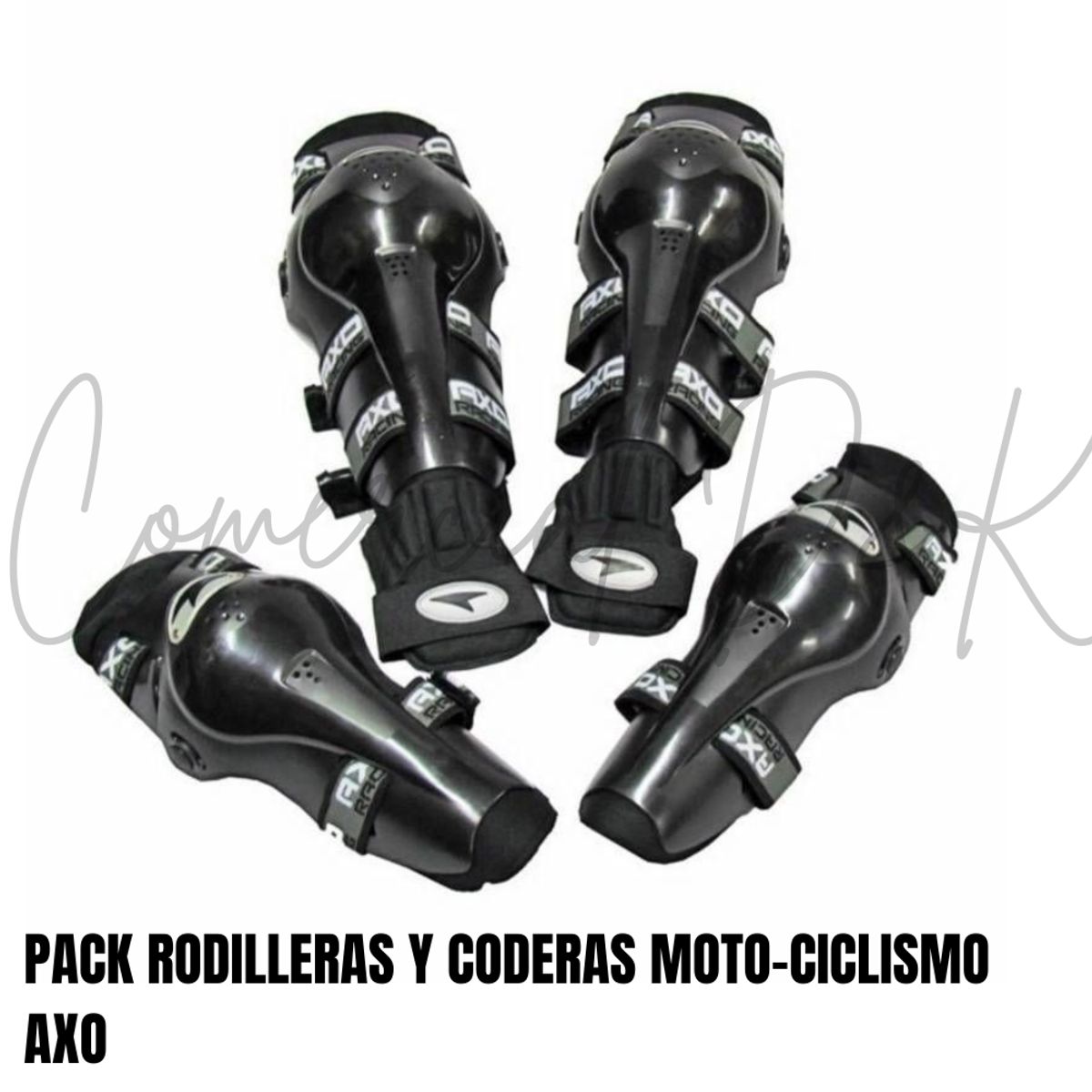 GENERICO - PACK RODILLERAS Y CODERAS AXO MOTO-CICLIMSO