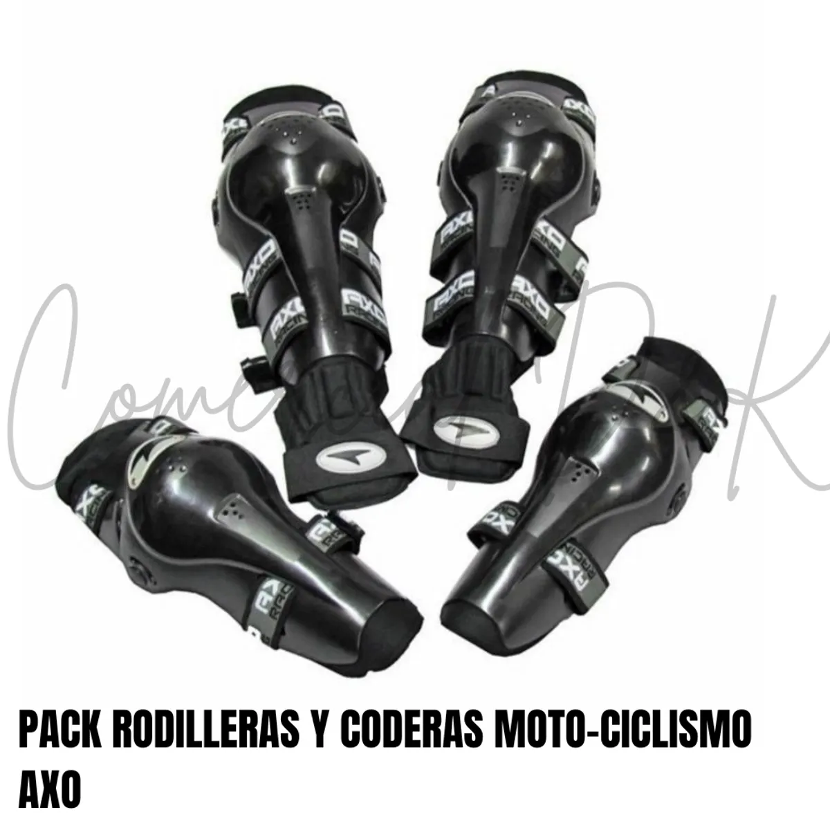 GENERICO - PACK RODILLERAS Y CODERAS AXO MOTO-CICLIMSO