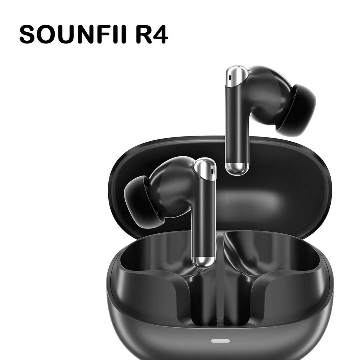 TRONSMART - SOUNFII R4 DUAL MIC ENC Audifonos Bluetooth 5.3 Tronsmart - Negro