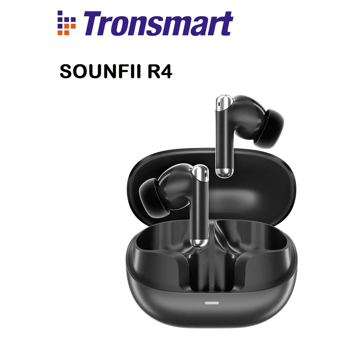TRONSMART - SOUNFII R4 DUAL MIC ENC Audifonos Bluetooth 5.3 Tronsmart - Negro