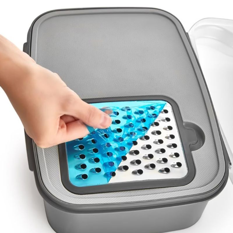 VIP AHMET - Contenedor rayador plomo 4500 ml