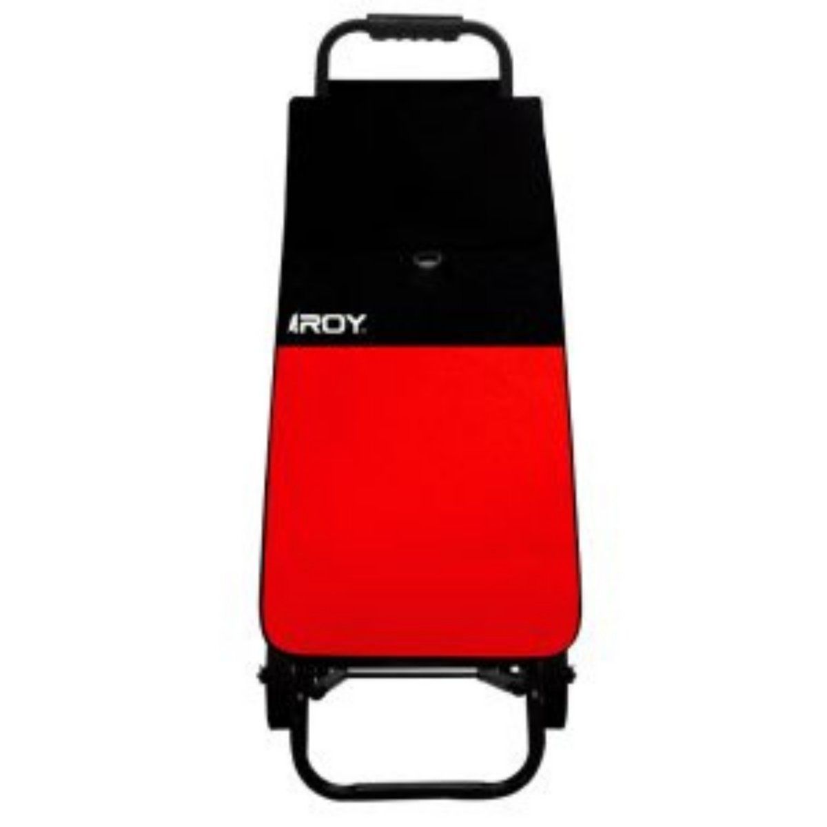 ROY - Carrito Roy Estructura Fija Bolso Matizado Rojo y Negro