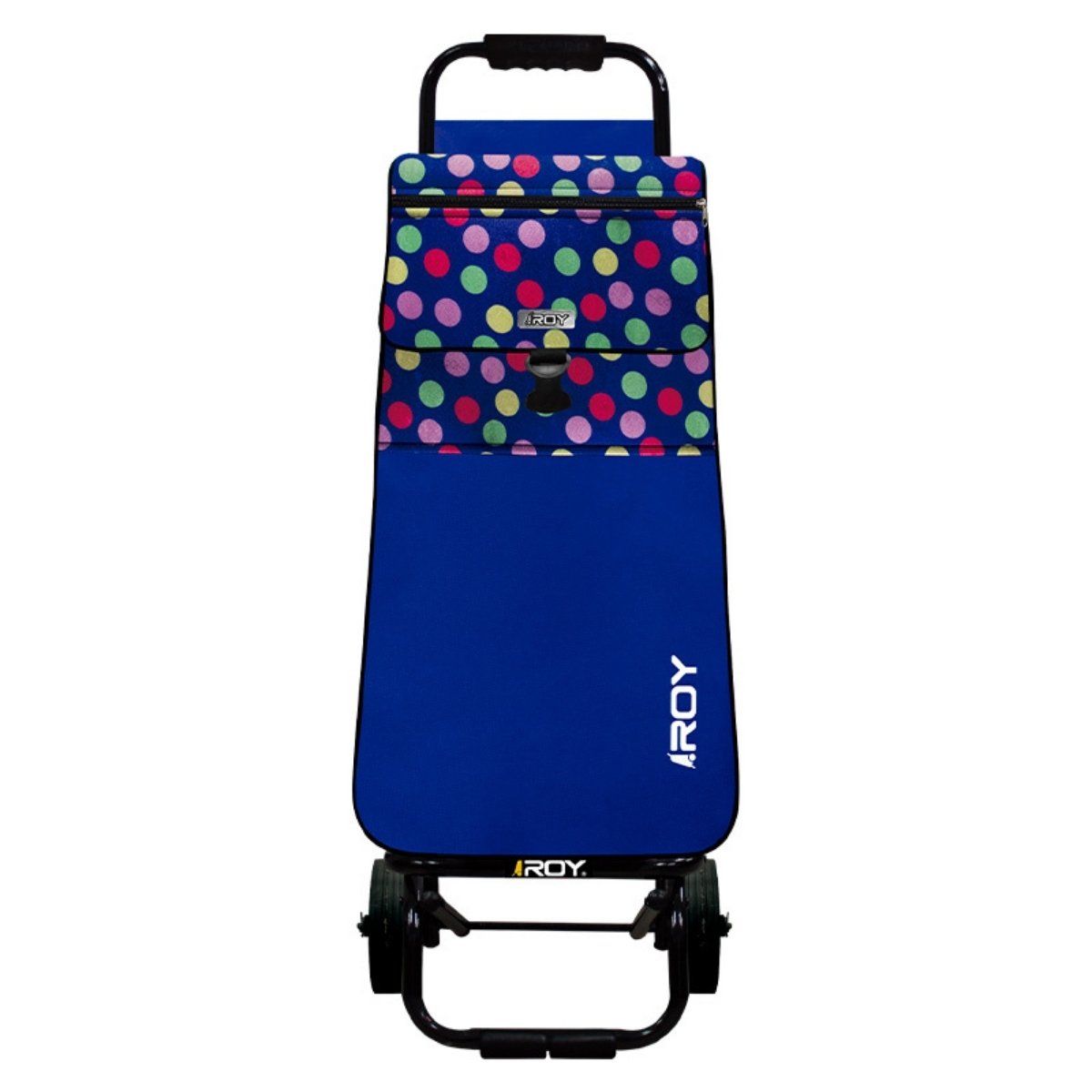 ROY - Carrito Junior Eco Estructura Fija Diseño Circular Azul