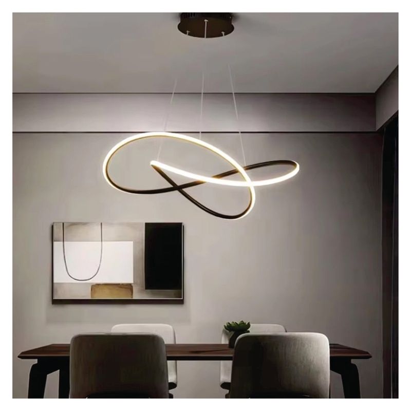 GENERICO - Lampara Colgante Led Infinito