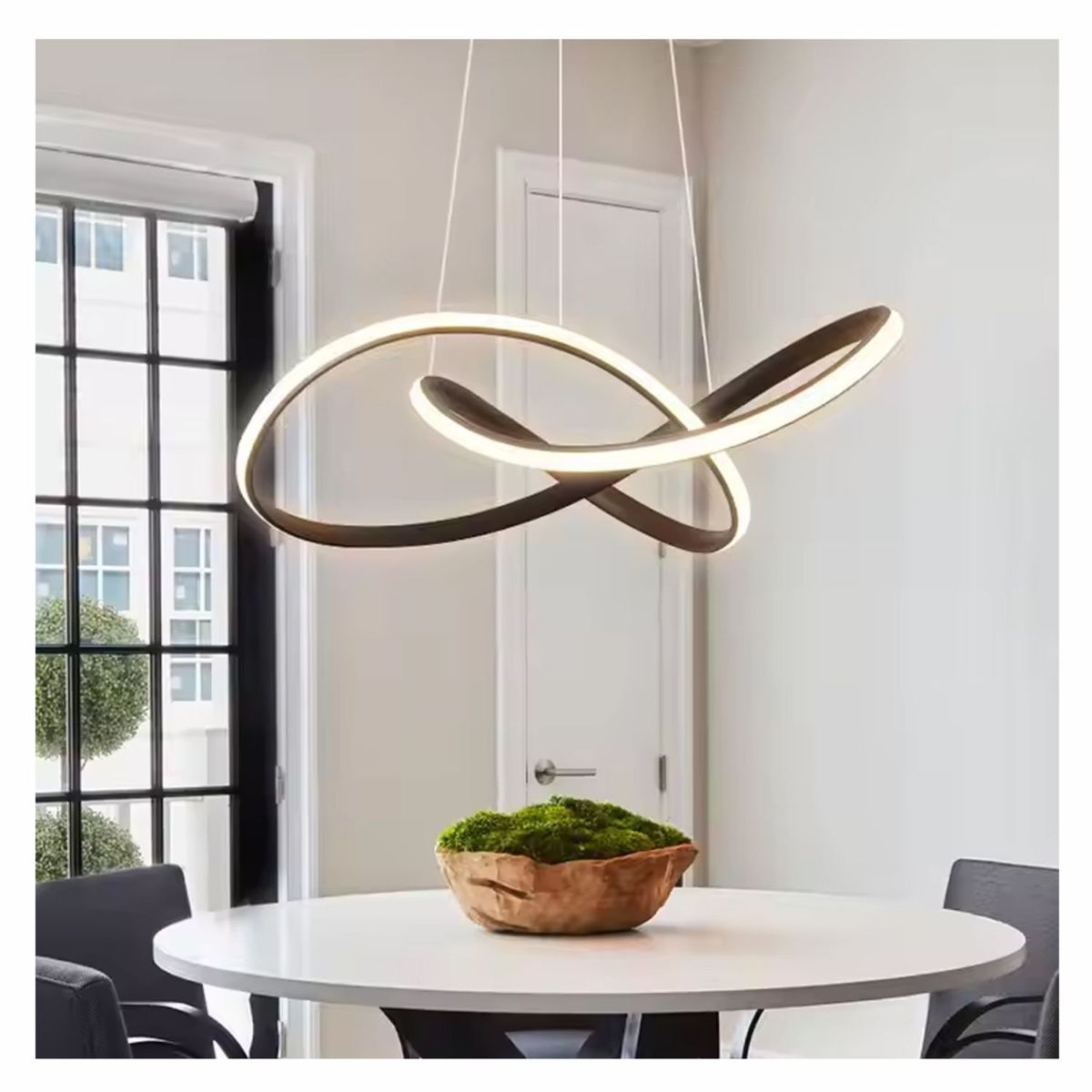 GENERICO - Lampara Colgante Led Infinito