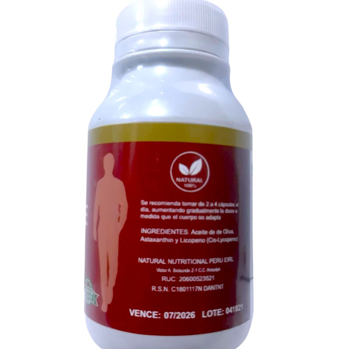 BIONUTREC - PACK 02 ASTAXFORTE antioxidante para hombres activos - Bionutrec