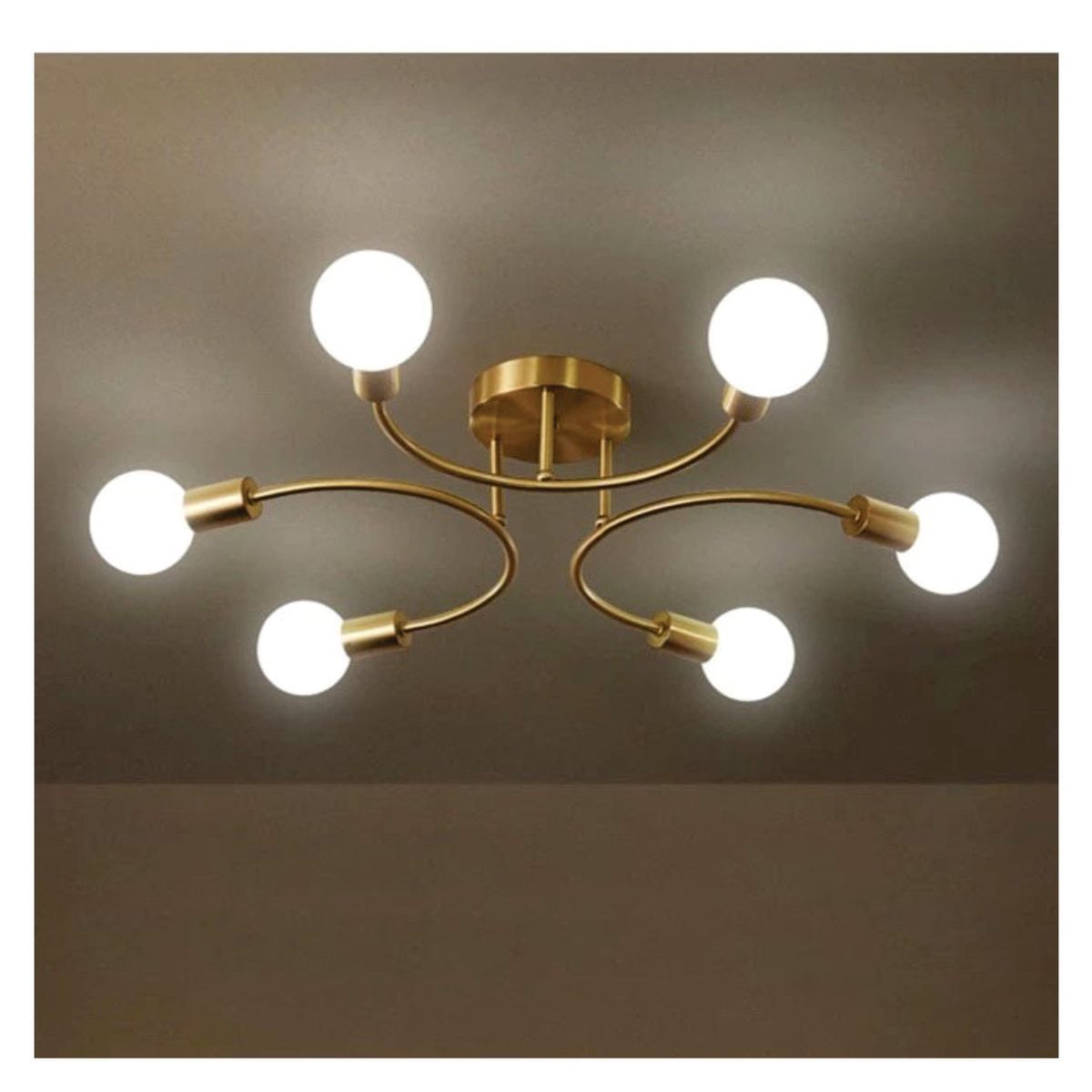 GENERICO - Lampara de techo Led - Estilo OVAL