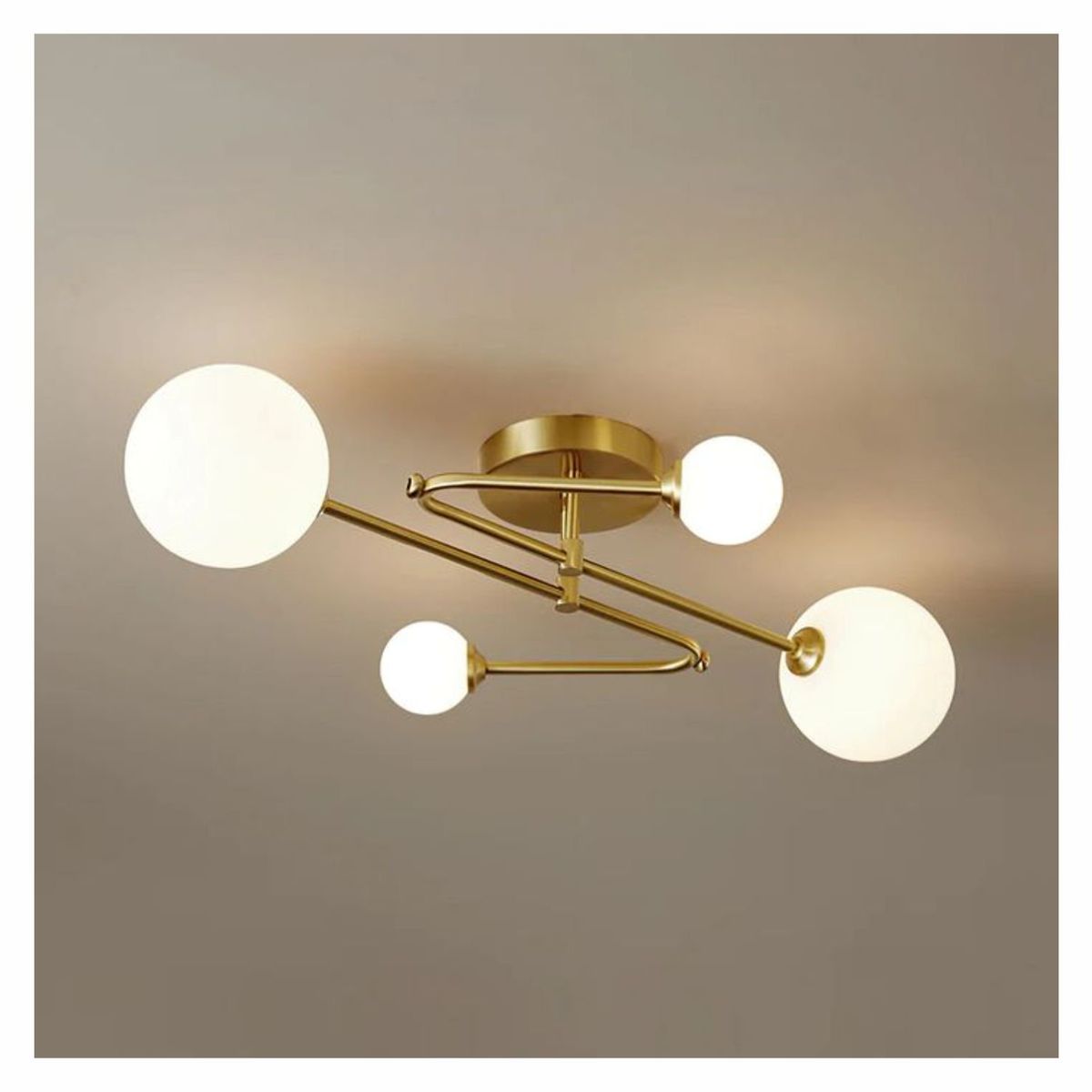 GENERICO - Lampara de techo Led - Estilo Recto OVAL