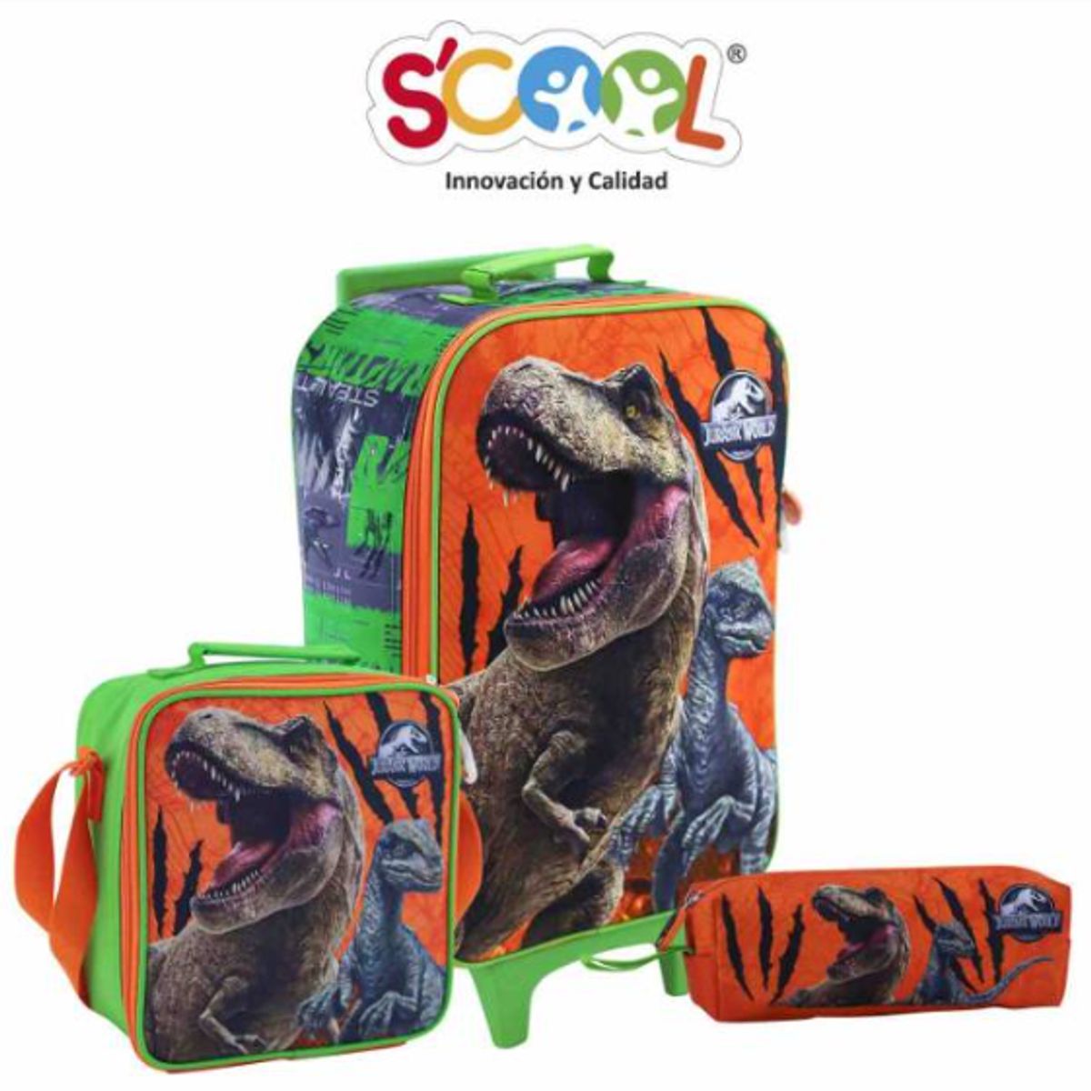 GENERICO - Pack de Maleta+lonchera+cartuchera