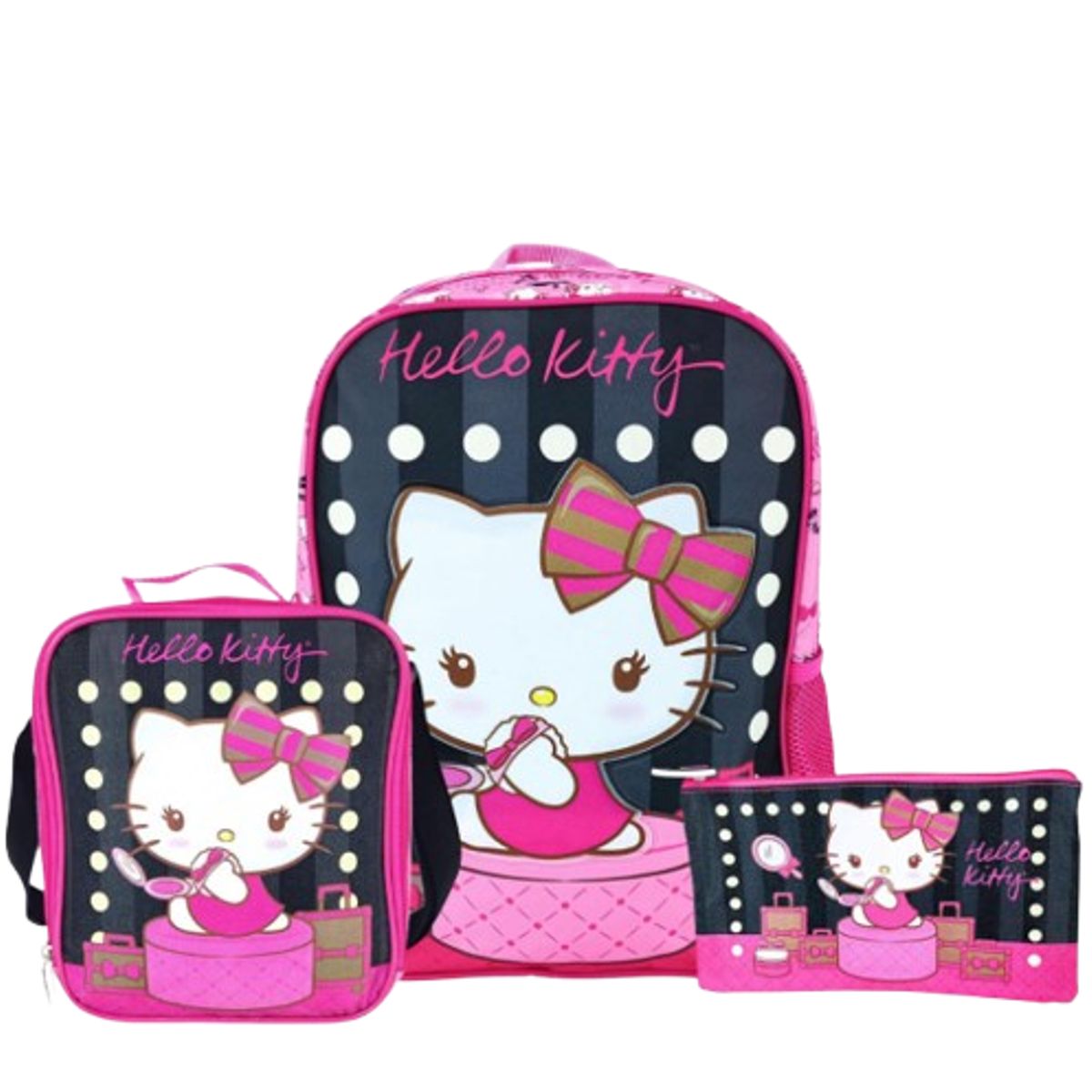 GENERICO - Set Mochila+Lonchera+Cartuchera