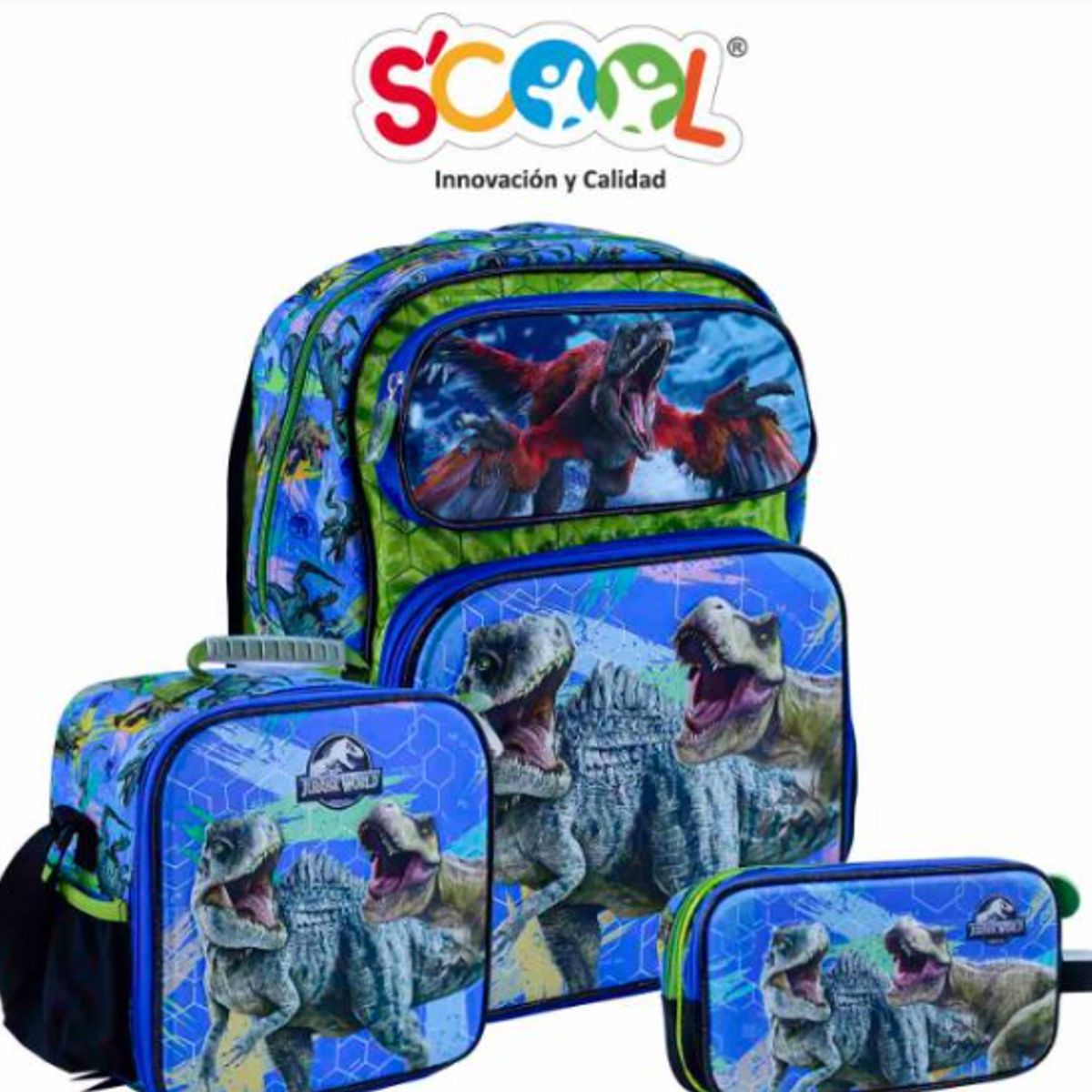 GENERICO - Set Mochila+Lonchera+Cartuchera