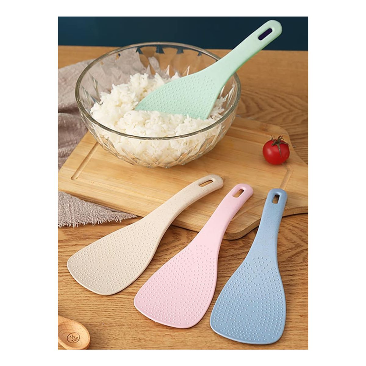 GENERICO - Espátula Cuchara Arrocera Para Arroz