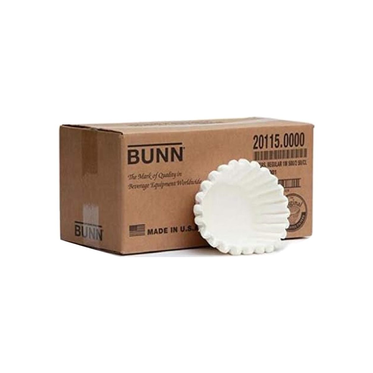 GENERICO - Filtro De Café Bunn 20115.0000 Caja X1000 unidades