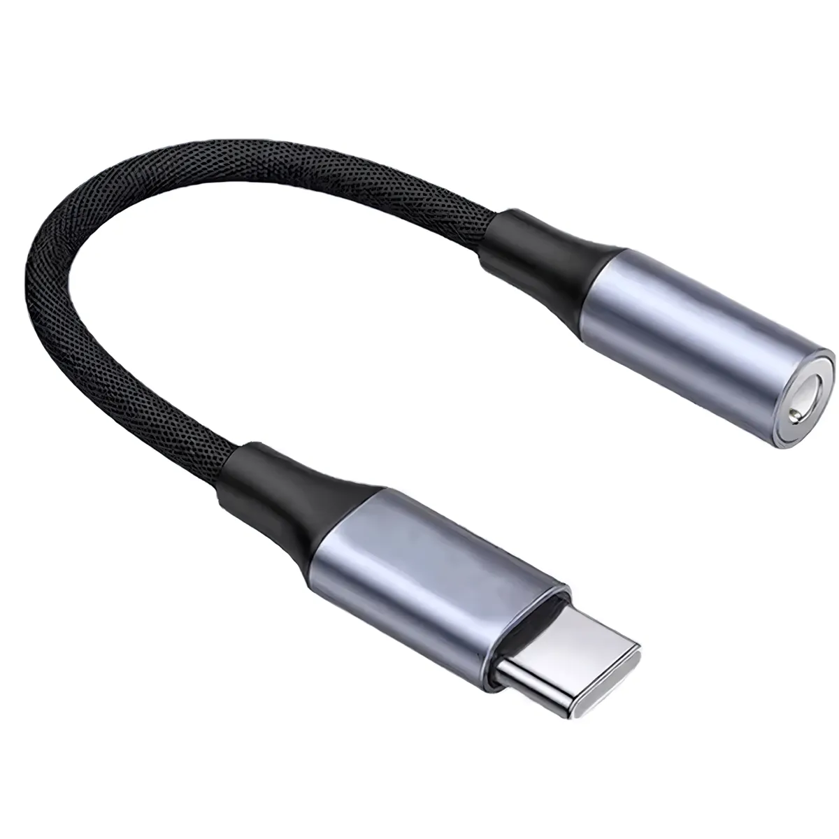 GENERICO - Cable convertidor de audio USB Tipo C a Jack Para Auriculares