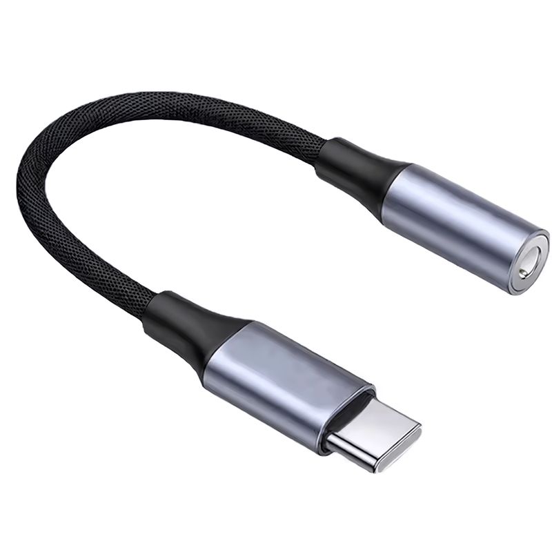 GENERICO - Cable convertidor de audio USB Tipo C a Jack Para Auriculares