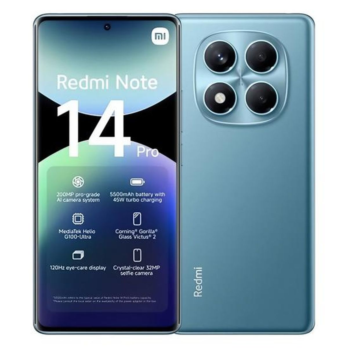 XIAOMI - Redmi Note 14 Pro 4G 8Gb 256Gb - BLUE